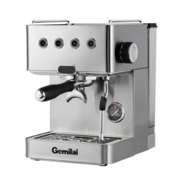 格米莱（GEMILAI）新款意式咖啡机甲壳虫3005L家用小型半自动浓缩