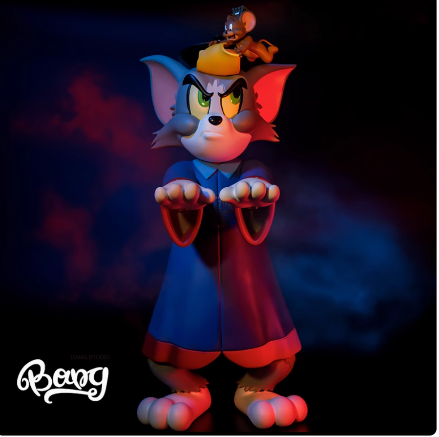 【Bang】现货 SOAPSTUDIO 猫和老鼠 僵尸猫 限量潮玩手办摆件