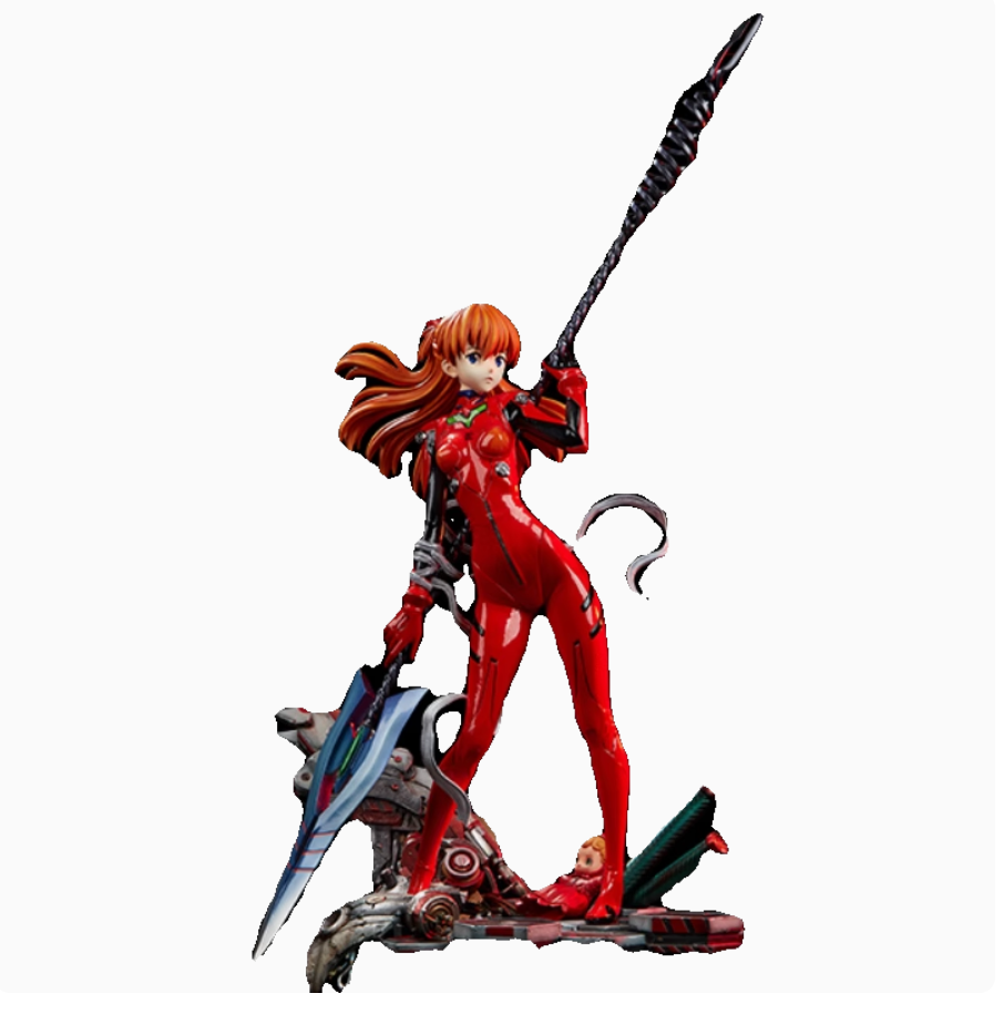 UNiQUE ART 新世纪福音战士 EVA 明日香 正版雕像动漫周边 UA手办